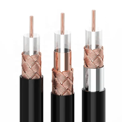 RG6/U 60% Coverage 3GHz Tested Coaxal Cable for CATV Matv