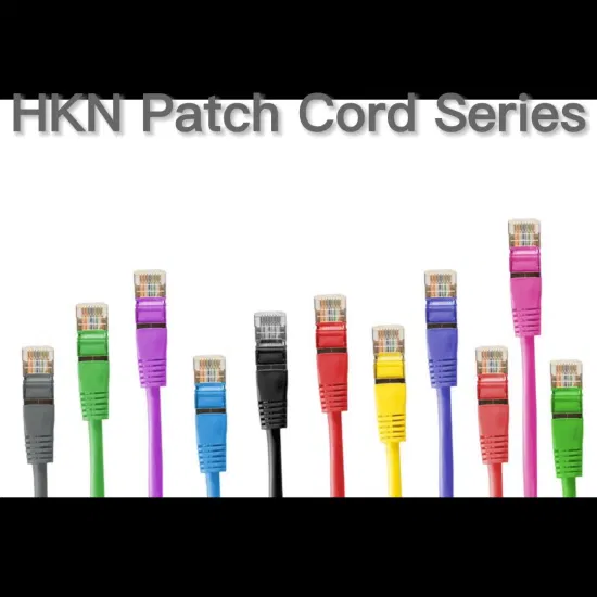 Factory Supply Cat8 SFTP RJ45 4 Pairs 26/28AWG OFC/CCA Patch Cord Cable